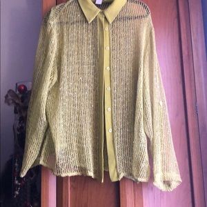 Sequined shirt